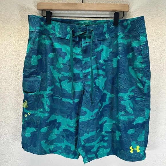Under Armour Storm 1 Board Shorts Mens Size 36 Drawstring closure Loose Surfing - Picture 5 of 16